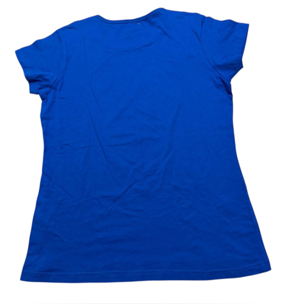 Nascar Women's Dale Jr #88 racing Blue Tee short sleeve size XL - Picture 2 of 9